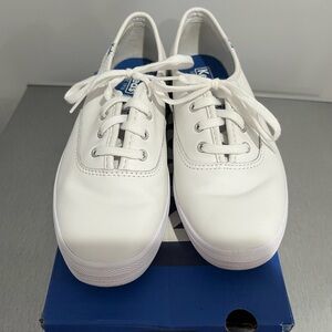Keds skipper whiter leather sneakers Size 6.5